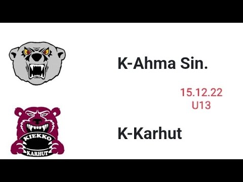 15.12.22 Kiekko-Ahmat sin. -  Kiekko-Karhut