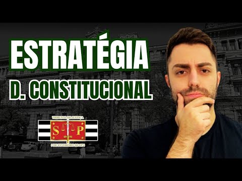 DIREITO CONSTITUCIONAL TJ SP 2023 Escrevente | Estratégia de REVISÃO DE VÉSPERA
