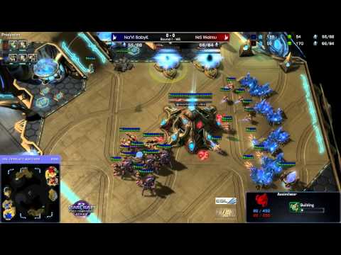BabyKnight vs Welmu   Game 1   WCS Saison 2   Starcraft 2