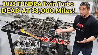 BIG DESIGN FLAW? Toyota 3.4L V35A Twin Turbo V6 Premature Engine Failure & Comprehensive Teardown!