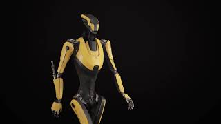 Download the video "Robot 1 test animation preview Unreal Engine"