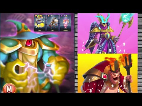 Monster Legends - Sparkus Breedign Event & New Doomed Mythic Master Goldfiled And Phyraes All Skills