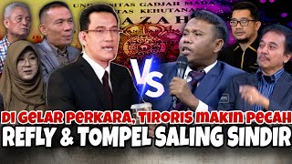 Download lagu TOMPEL & REFLI SALING SINDIR & UMUMKAN PERANG TERBUKA - GELAR PERKARA TIM TIRORIS AUTO SALING SIKUT mp3