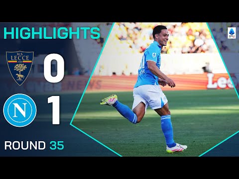 LECCE-NAPOLI 0-1 | HIGHLIGHTS | Raspadori Winner Maintains Napoli Title Charge | Serie A 2024/25