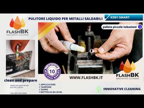 Flashbk pulizia e preparazione piccole tubazioni METODO FLASHBKNF
