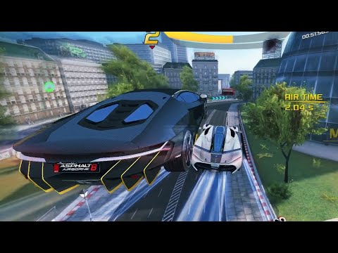Asphalt 8, Multiplayer Elite League Koenigsegg Jesko vs Lamborghini Centenario Epic Fight Race