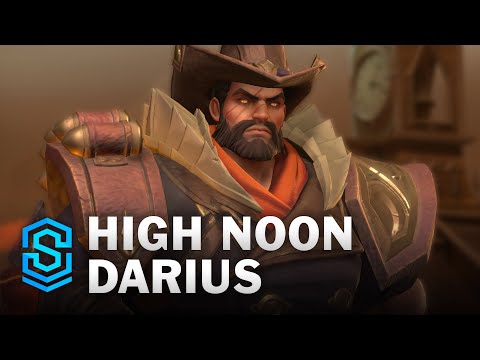 High Noon Darius Wild Rift Skin Spotlight