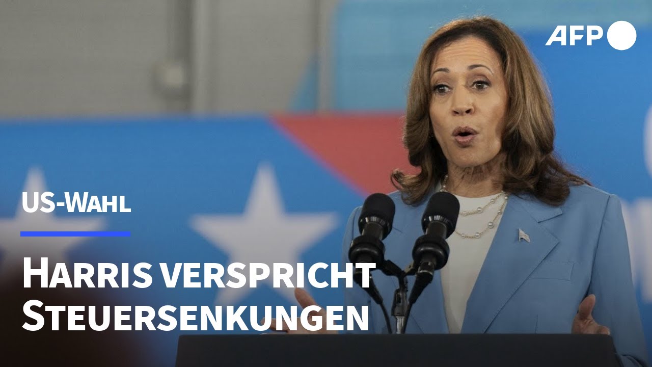 Harris verspricht Mittelschicht Steuersenkungen | AFP