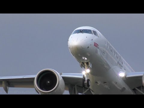 WORLD RECORD!!! Natal-Zurich/Longest flight of an Embraer E190-E2 (with live ATC/Delivery flight