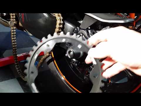 KTM 1290 Superduke R Supersprox Sprocket fitting....check yours!