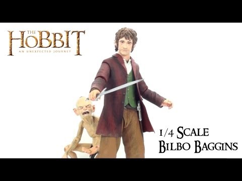 Video Review of the NECA 1/4 scale Bilbo Baggins