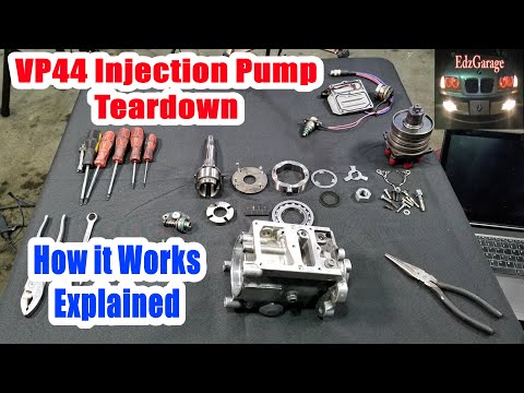 VP44 Injection Pump Teardown - How it Works