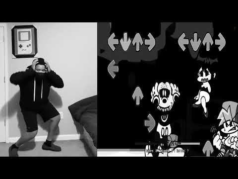 FNF VS Mickey Mouse 3rd Phase — Really Happy Song In Real Life (FNF IRL)