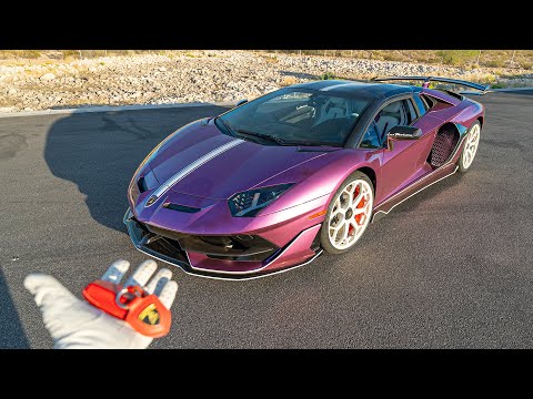 First Drive in the LAST EVER 2022 Aventador SVJ Roadster!