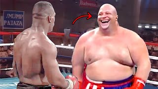 Mike Tyson (USA) vs Butterbean (USA)Full Highlights HD