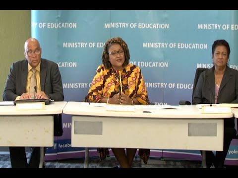 Ministry Of Education Media Conference On Bomb Threats To Schools