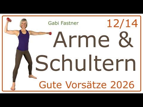 12/14 🆕 32 min. Arme und Schultern - stark und straff | Hantel-Workout für bessere Proportionen
