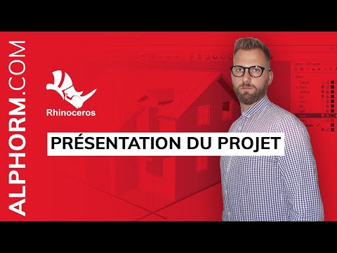 Présentation du projet de la formation Rhino 3D Atelier de modélisation