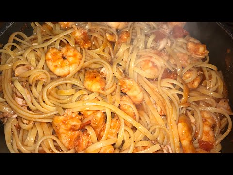 Video thumbnail: Linguine me Fruta Deti - Receta Italiane