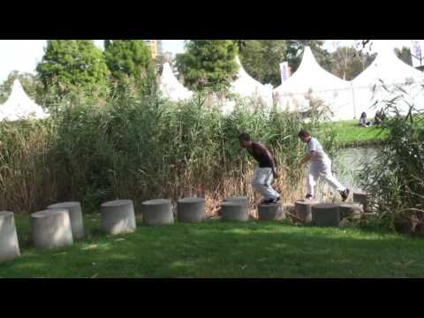 Workshops Parkour Escamp Festival 2009