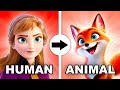 Frozen Characters As Animals