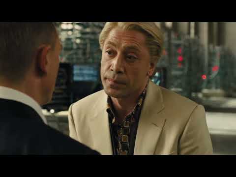 Daniel Craig,Javier Bardem in Skyfall - mummy was very bad
