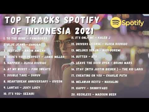 Playlist Paling Hits Spotify Indonesia - Top Musik Spotify Terbaik Indonesia tahun 2021