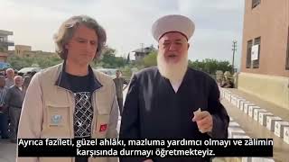 Üsâme er-Rifâ'î Hazretleri'nin, Kıyamder ve HAYDER'in Gönderdikleri Yardımlara Teşekkür Konuşması