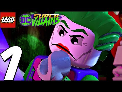 LEGO DC Super Villains - Gameplay Walkthrough Part 1 - Joker & Harley (Full Game)