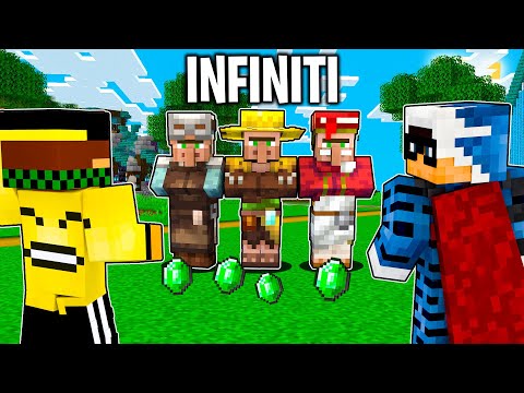 COSTRUISCO la FARM INFINITA di VILLAGER nella BIG VANILLA Minecraft ITA