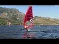 WINDFOILING Foilsurfing Foiling Ribarica Croatia Kvarner Cesarica KARLOBAG Pag