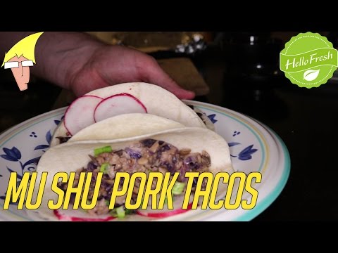 Mushu Pork Tacos | HelloFresh | Cooking With Walrus