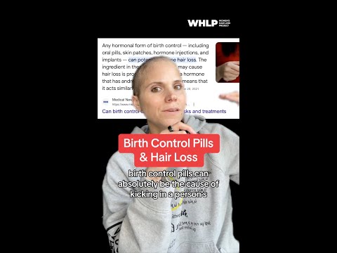 Birth Control Pills & Hair Loss | Yes It Can Trigger Female Pattern Baldness
