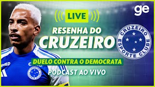 AO VIVO! GE CRUZEIRO ANALISA DERROTA PARA O DEMOCRATA NO MINEIRO #podcast | ge.globo