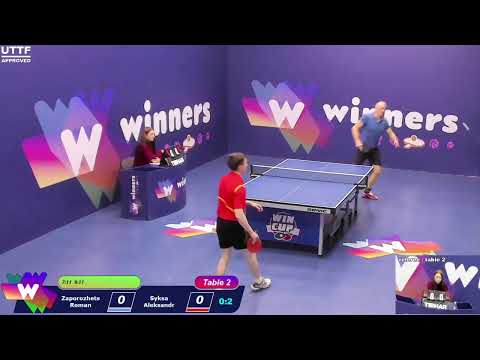 WINners CUP table 2  17.01 Zaporozhets Roman - Syksa Aleksandr  15:30