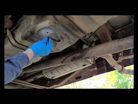Fuel tank repair  SUCCESS with JB weld SteelStik