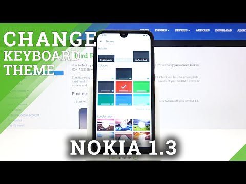 How to Customize Keyboard Theme in NOKIA 1.3 – Custom Keyboard Theme