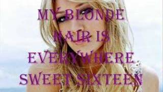 Hilary Duff Sweet Sixteen with lyrics
