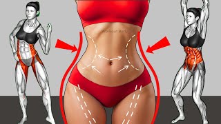 Do This Every Morning🔥30-Min Standing Workout to Flatten Belly Fast | Perfect for 50+ Beginners