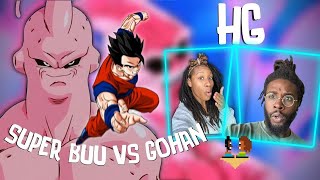 MY WIFES FIRST TIME WATCHING MYSTIC GOHAN VS SUPER BUU FULL FIGHT | DRAGON BALL Z | REACTION | EP 14