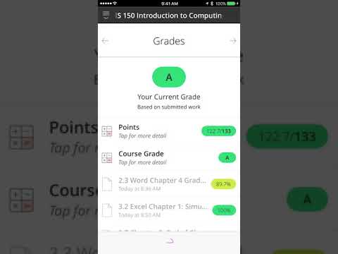Blackboard Mobile App Course Grades Student Access