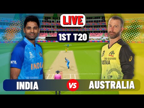 🔴 Live: India vs Australia 1st T20 Live score & Commentary | IND vs AUS, Live match 2nd inning
