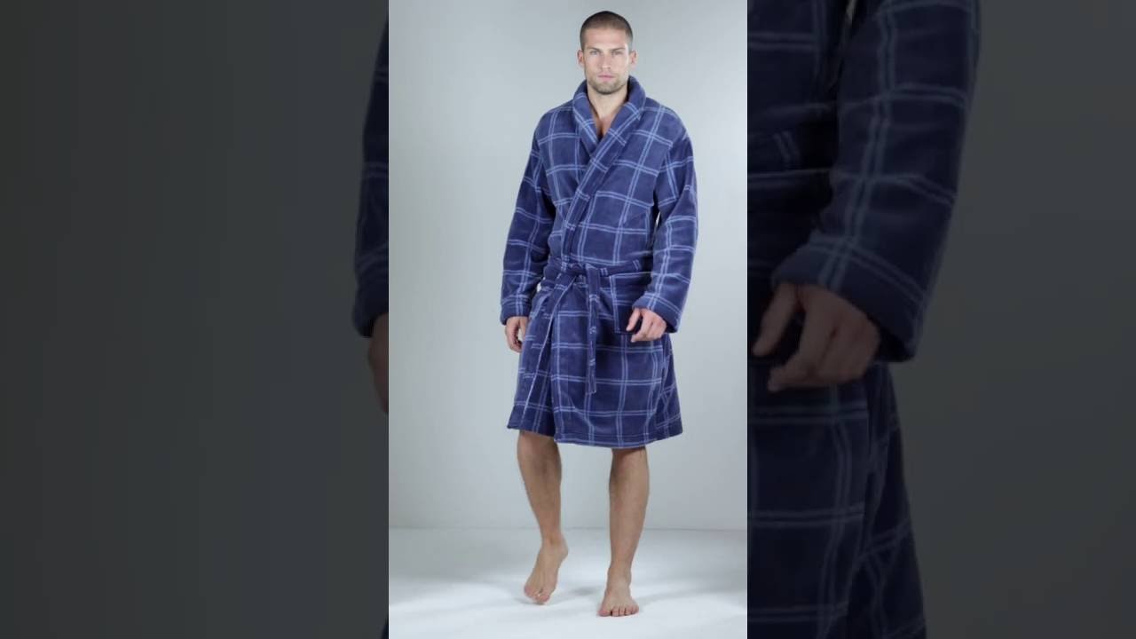 Studio - Check Supersoft Robe