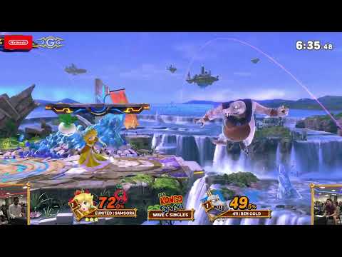 2GG Kongo Saga   eUnited   Samsora Peach Vs 411   Ben Gold K Rool Winners Pools   Smash Ultimate