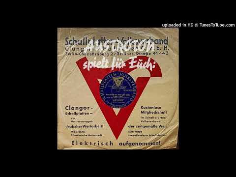 Theo Reuter, Paul Erdtmann (voc): Man soll mit dem Feuer nicht spielen - Pasodoble (Berlin 1940)