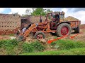 Belarus Tractor Video Dangerous Ram Video The Tractor Started Falling In Turn With Heavy Load Best