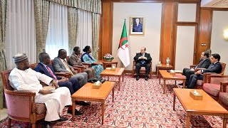 الوزير الأول يستقبل وزيرة البترول والمناجم والجيولوجيا لجمهورية تشاد