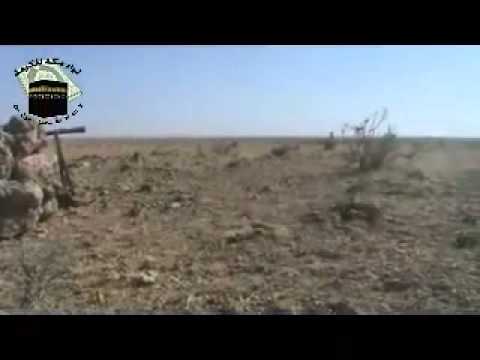 استهداف تجمع لقوات النظام بعربة مفخخة من قبل لواء مكة المكرمة في خناصر في محافظة حلب