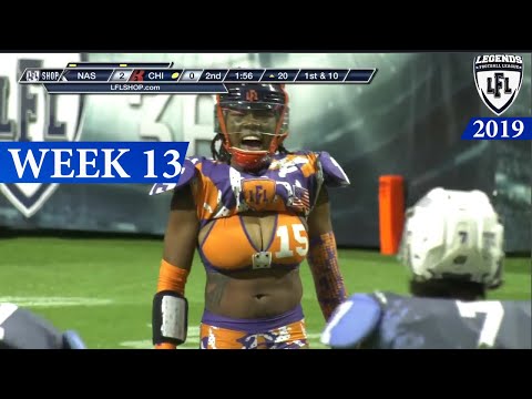 LFL 2019 Highlights | Nashville Knights vs Chicago Bliss Week 13 Highlights