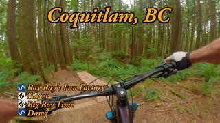Best MTB trails in Coquitlam, BC - Ray Ray's Fun Factory and Slayer